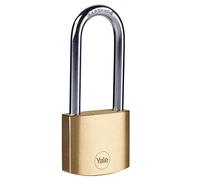 Yale Y110B/40/152/1 Candado de Seguridad de Latón, Latonado, 40 mm Arco Largo