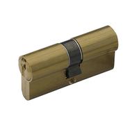 Yale y53030lt cilindro de seguridad, niquelado, 30 x 30 mm, latonado