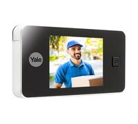 "YALE YALE-DOORVIEWER500-SILVER Mirilla digital - Cámara 0.3 Mpx | Ángulo de visión 105º - Pantalla LCD TFT 3.2" - Puertas c"