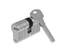 Yale YC2100 121723535002201 Cilindro De Seguridad Niquelado 35 x 35 mm Leva Larga