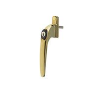 Yale Yes-WHMS-PG Essentials-Tirador de Ventana (UPVC), Color Blanco, Dorado
