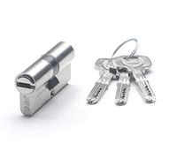 Yale, YL63030HNLC, Cilindro de Seguridad, YL6, No, Leva Corta, Llave - Llave, Niquelado, 30 x 30 mm