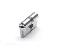 Yale Cilindro de seguridad YL63040HNDE YL6 DS, doble embrague, llave-llave, niquelado, 30 x 40 mm
