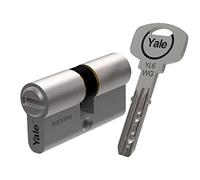 Yale YL63535HN - Cilindro de seguridad Antibuming YL6, 35x35mm, Niquelado