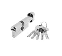 Yale, YL6P3030HN, Cilindro de Seguridad, YL6, Leva Larga, Llave - Botón, Niquelado, 30 x 30 mm