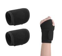 YALiya 2 Piezas Muñequera, Ferula Tunel Carpiano, Muñequera Metacarpiana Mano Izquierda y Mano Derecha, Antideslizante y Transpirable, Aliviar el Estrés, para Hombres Mujeres Entrenamiento Diario