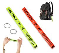 YALiya Colgantes Reflectantes, 2 Piezas Reflector Niños Reflector Colgante, Mochila Escolar Reflectores Colgante Llavero Reflectante para Mochila Mochila Escolar Ropa (2 Colores)
