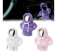 YaLiyA Gear Shift Knobs Sudadera Con Capucha Sudadera Marchas Shift Knob Hoodie Sudadera con Capucha para Palanca Cambios coche Hoodie Car Gear Shift Cover Protector de Cambio de Coche para Decoración