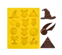 YALiya Molde de Silicona Harry para Chocolate, Personaje de Dibujos Animados Tridimensional para Hornear, Cubitos para Galletas y Dulces