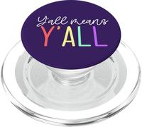 Y'ALL Significa Y'ALL LGBT Rainbow Pride Parade Meme PopSockets PopGrip para MagSafe