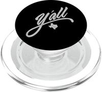 Y'all Texas State USA Slang Yall Austin PopSockets PopGrip para MagSafe