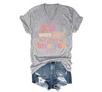 Y'all were Feral Shirt Funny Y'all were Feral But I Lowkey Love You Teacher, camiseta unisex, gris, XL