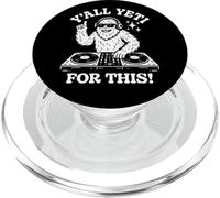 Y'all Yeti para Este Divertido Yeti DJ Abominable Música De Muñeco De Nieve PopSockets PopGrip para MagSafe