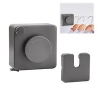 Yallmie Pack Tendedero Extensible Pared Exterior, 4,8m Tendedero Pared Exterior Retractil Inoxidable Tenderete Extensible Pared Retractable Clothes Line para Balcón Exterior Lnterior Baño