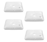 YALLOVE 4 Piezas Bolsas de Peso de Agua para Soporte de Columna de Globos y Arco de Globos, Base Cuadrada Gruesa Rellenable de Agua para Bodas y Fiestas de Cumpleaños Suministros de Fiesta