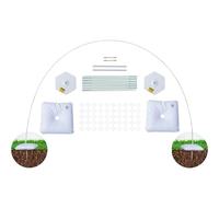 YALLOVE Kit de Arco de Globos Reutilizable, Soporte de Arco de Globo Estructura Ajustable Arco para Fiestas Bodas Cumpleaños Navideñas, Conveniente para Montary Desmontar