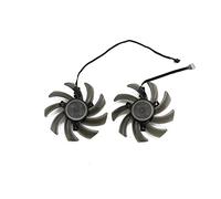 YALLS 85mm GA91S2U 4Pin GTX 1660 1660Ti RTX2060 RTX2070 Ventilador de Tarjeta gráfica Compatible con PNY Compatible con Palit RTX 2060 Super 2070 Gamingpro Dual GPU Cooler (Color : 2pcs)