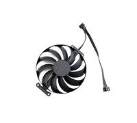 YALLS 95mm T129215SU 12V 0.5A 6Pin RTX3070 3060Ti Ventiladores enfriadores de Tarjetas gráficas compatibles con ASUS GeForce RTX 3060 Ti 3070 Dual OC Fan (Color : 1 Fan)