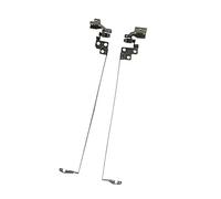 YALLS Nuevas bisagras LCD LED compatibles con Lenovo Ideapad S510P S510PIFI bisagras no táctiles Izquierda + Derecha