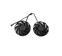 YALLS Ventilador Enfriador de 87MM CF9010H12D RX6600XT 6600XT Compatible con Sapphire Pulse AMD Radeon RX 6600 6650 XT, Ventiladores de Repuesto for Tarjeta gráfica (Color : 2PCS)