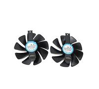 YALLS Ventilador enfriador FD10015M12D FDC10H12D9-C 95mm RX5700XT Compatible con Sapphire RX 5700 XT NITRO + ventilador de tarjeta de vídeo de edición especial (Color : 6Pin 2PCS)