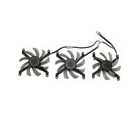YALLS Ventilador Enfriador T129215SU 0.50A GTX/1080Ti, reemplazo Compatible con PNY Compatible con Manli GeForce GTX 1080 Ti 11GB XLR8 Gaming OC, Ventilador de Tarjeta gráfica (Color : 3pcs)