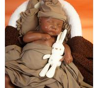 YaLuoQian Reborn Baby Dolls - Muñecas de silicona de 43.9 cm, muñecas recién nacidas realistas de cuerpo completo