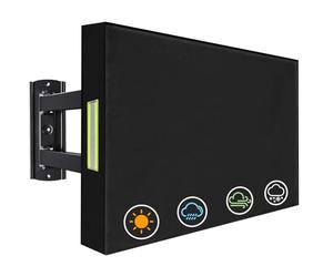 YALYAYA Funda para TV exterior de 40 - 43 pulgadas, protección contra el polvo de 600D Oxford PVC, revestimiento resistente, resistente al agua, resistente al polvo, protector de pantalla universal