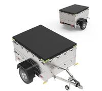 YALYAYA Lona para Remolque 207,5 x 114 x 10 cm, Cubierta de PVC Reforzado, Impermeable y Resistente al Desgarro para Stema Hänger