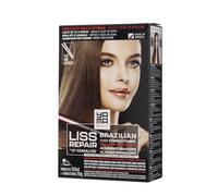 Yama Yamaliss LISS REPAIR KIT Alisado Brasileño Keratina 120ml + 90g | para cabello oscuro | Hasta 12 semanas | con péptidos y aminoácidos que restauran la queratina del cabello