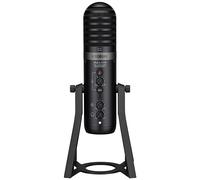 Yamaha AG01 Micrófono Condensador USB Live Streaming, Grabación y Reproducción de Audio de Alta Resolución, para Windows, Mac, iOS y Android, en Negro