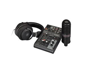 Yamaha AG03 MKII Live Stream Pack, Black