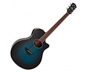 Yamaha APX600 Electro Acoustic Oriental Blue Burst