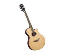 YAMAHA APX600 Guitarra Electroacústica - Cuerpo Estrecho Thinline, Escala 25”, previo System 65, Ecualizador de 3 Bandas, Afinador Integrado, Boca Ovalada - Natural