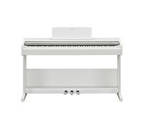 YAMAHA ARIUS YDP-105 Piano Digital, Blanco | Digital Piano Moderno y Elegante para Principiantes y Músicos Aficianados, Experiencia Auténtica de Interpretación al Piano