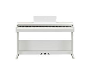YAMAHA ARIUS YDP-105WH Piano Digital, White - Digital Piano Moderno y Elegante para Principiantes y Músicos Aficianados - Experiencia Auténtica de Interpretación al Piano