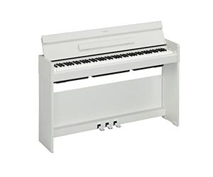 Yamaha ARIUS YDP-S35 - Piano digital elegante para aficionados, para una experiencia similar a la de un piano acústico, adecuado para cualquier rincón de la casa, en blanco