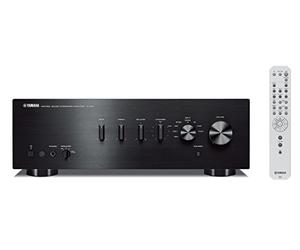 Yamaha AS-301 - Amplificador integrado estéreo de 95 W por canal, negro