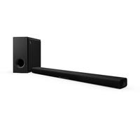 Yamaha - Barra de Sonido True X Bar 50A con Dolby Atmos, subwoofer inalámbrico y Alexa Incorporado Negro