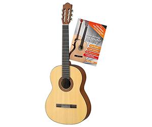 'Yamaha c40 m Guitarra de concierto (Ideal para principiantes, tapa de pícea, fondo y lateral de meranti, cuello de OTAN, incluye Guitarra Escuela "Todos Los principios de es fácil, escuela con CD y DVD) Natural Mate