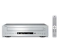 Yamaha CD-C603 Reproductor de CD, con Bandeja para 5 CD, Compatible con Varios formatos, Puerto USB Frontal para reproducción Digital y Mando a Distancia, en Plateado