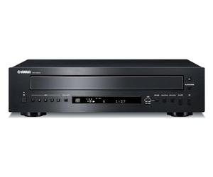 Yamaha CD-C603 Reproductor de CD, con Bandeja para 5 CD, Compatible con Varios formatos, Puerto USB Frontal para reproducción Digital y Mando a Distancia, en Negro