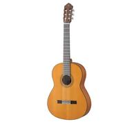 YAMAHA CG122MS Guitarra Clásica Tamaño Completo - Tapa Maciza de Abeto Engelmann, Escala 650 mm, Guitarra de Nylon con Sonido Rico y Tacto Cómodo