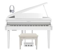Yamaha Clavinova CLP 865 Digital Grand Piano Package Polished White