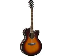 Yamaha CPX600OVS - Guitarra electroacústica, Marrón (Old Violin Sunburst)