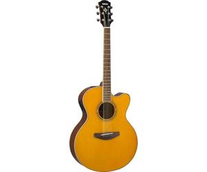 YAMAHA CPX600VT - Guitarra electroacústica, Marrón (Vintage Tint)