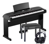 Yamaha DGX-670 Black Digital Piano Package