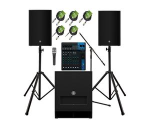 Yamaha DZR12 Complete PA System Bundle