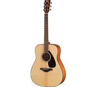 Yamaha FG800 Guitarra Acústica - Guitarra Western estándar con sonido auténtico y natural, para principiantes para adultos y jóvenes, guitarra de madera de 4/4, Marrón (Brown Sunburst)