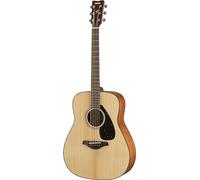 Yamaha FG800MNTIIRL Guitarra Acústica - Guitarra Western estándar con sonido auténtico y natural, para principiantes para adultos y jóvenes, guitarra de madera 4/4, Marrón (Matt Natural)